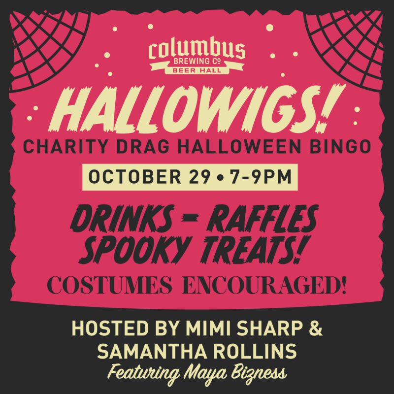 Hallowigs, Drag Bingo, October, Beer Hall