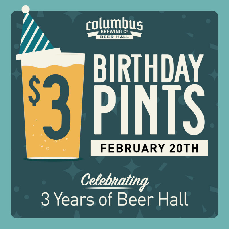 Birthday Party at the Beer Hall