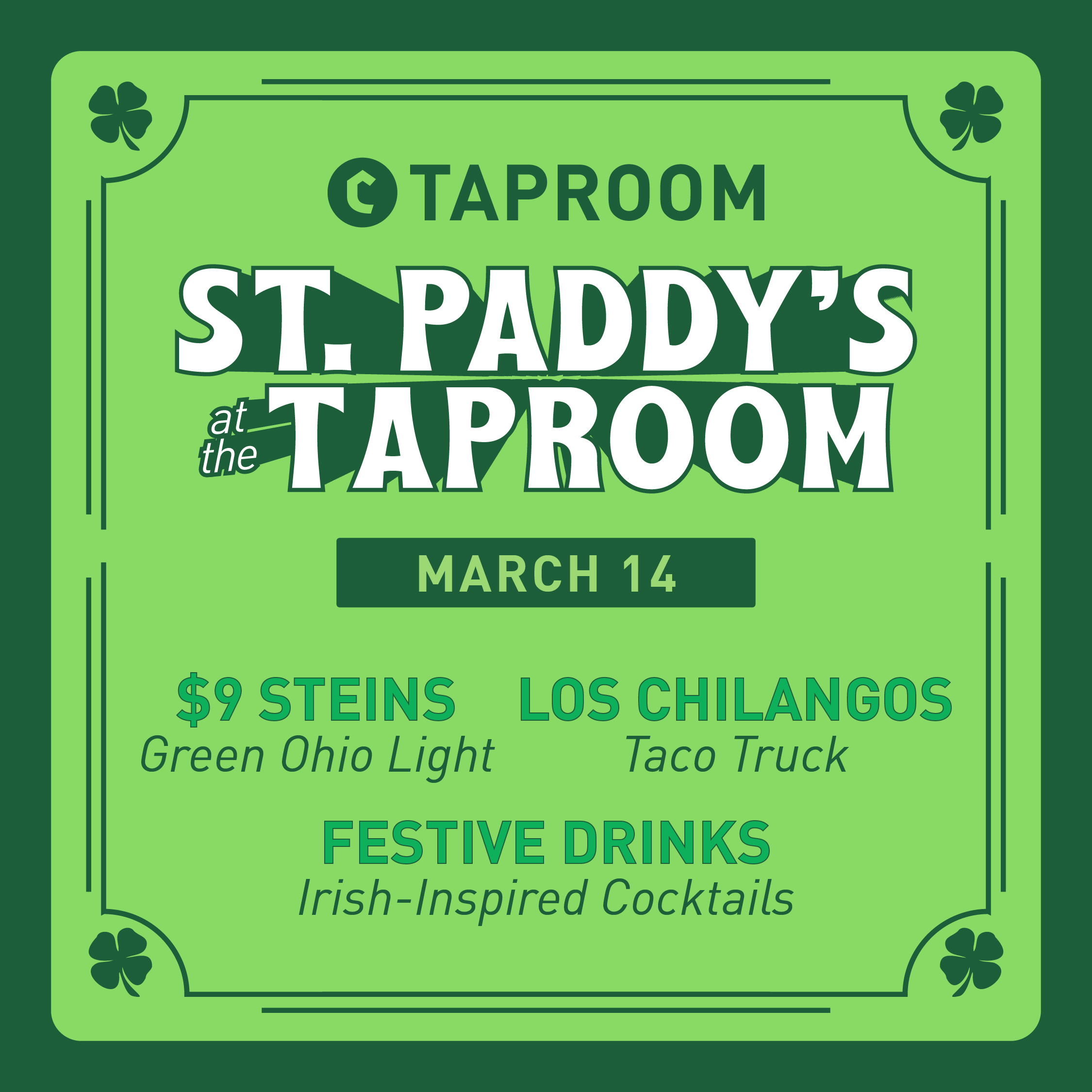 St. Paddys at Taproom
